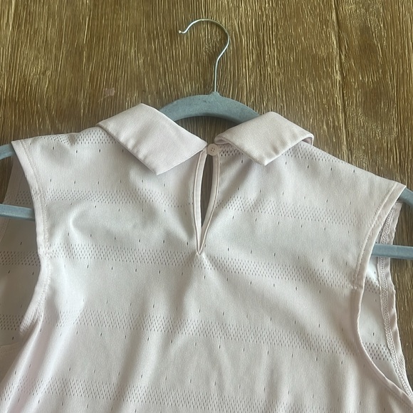 NIKE WMNS DRI FIT POLO SHIRT BLEND ACE SLEEVELESS COLLARED GOLF POLO JAQUARD XXL - Picture 13 of 13